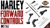 Black Forward Control Kit Fits Harley-davidson