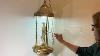 Vintage Creators Shower-Lite Hanging Swag Mineral Oil Rain Lamp-Greek Goddess